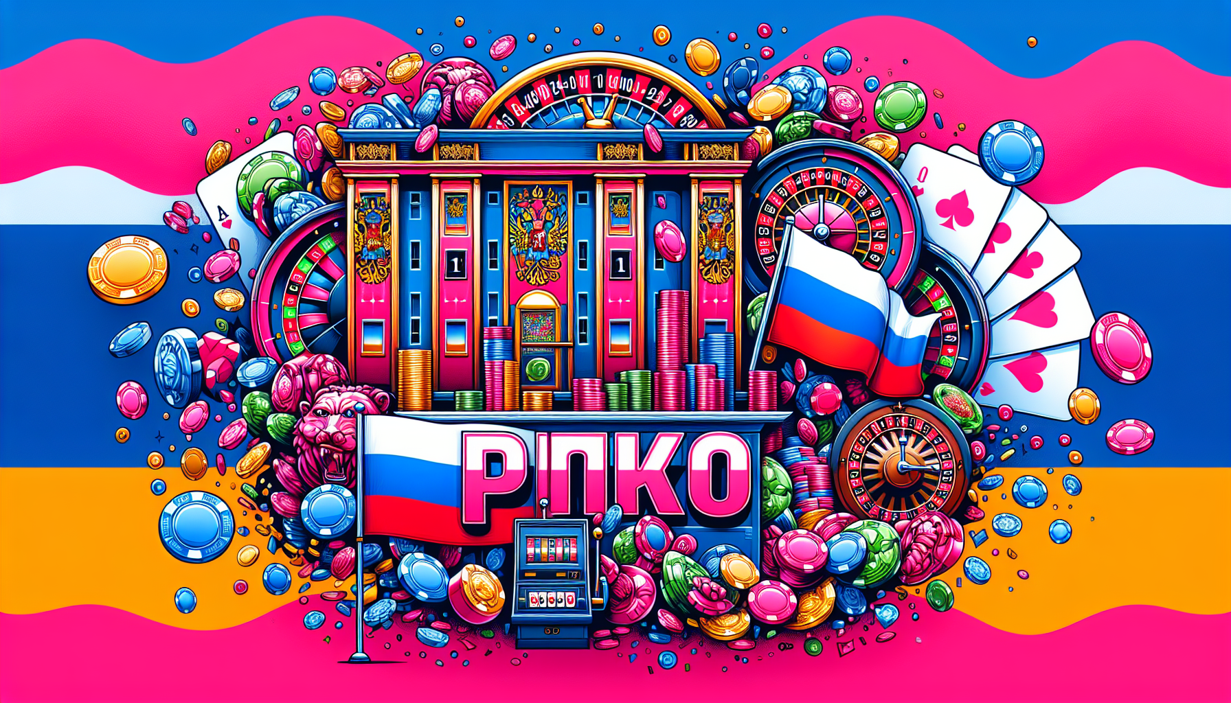 Главная страница онлайн казино Пинко